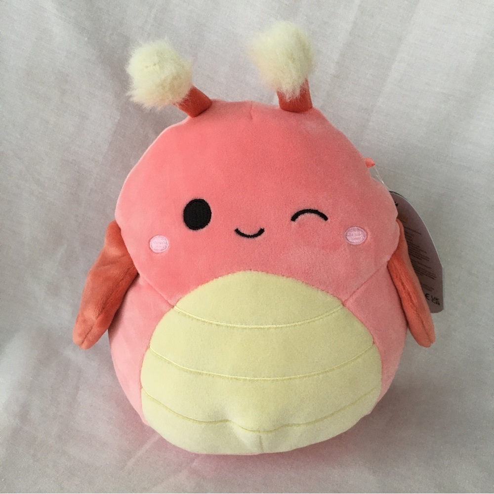 Shane the Red Grasshopper Squishmallow 7.5” NWT